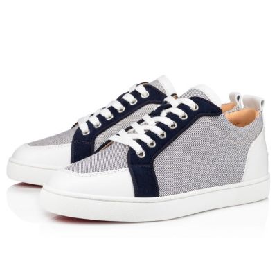 Zapatillas Rantulow Christian Louboutin Hombre - Azul Marino - 1215013Q546